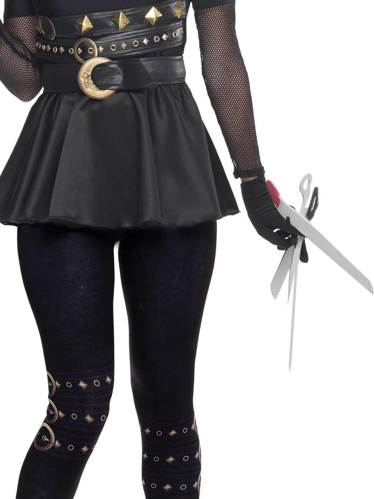 EDWARD SCISSORHANDS FEMALE COSTUME, ADULT - Side