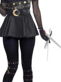 EDWARD SCISSORHANDS FEMALE COSTUME, ADULT - Side