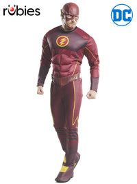 THE FLASH DELUXE COSTUME, ADULT - Front