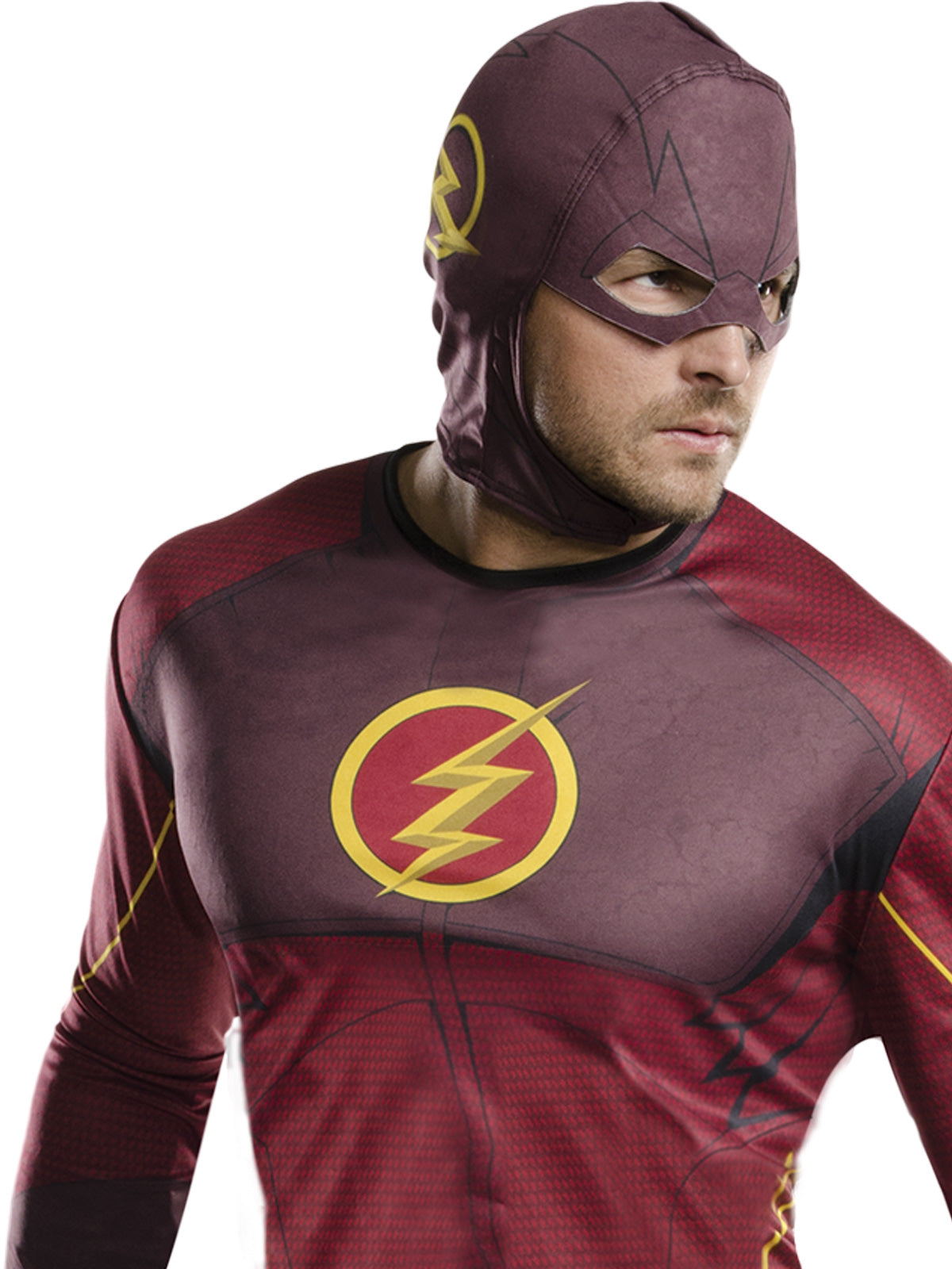 THE FLASH COSTUME, ADULT - Back