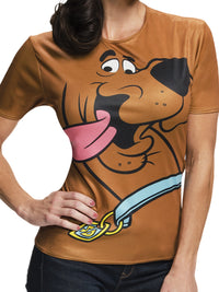 SCOOBY COSTUME TOP, ADULT - Side