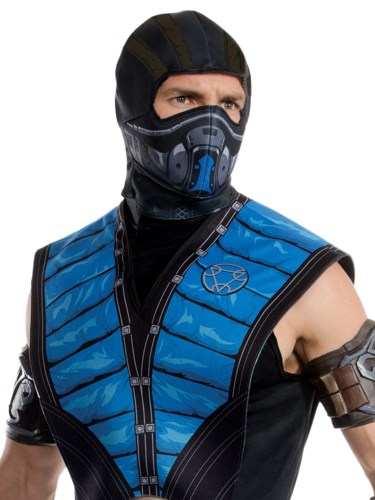SUBZERO MORTAL KOMBAT COSTUME, ADULT - Back