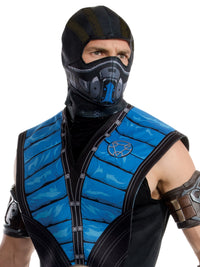 SUBZERO MORTAL KOMBAT COSTUME, ADULT - Back