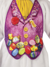 BUNNY MASCOT DELUXE COSTUME, ADULT - STD - Side