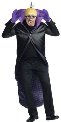 MINION DRACULA COSTUME, ADULT - STD - Front