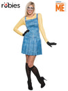 MINION FEMALE COSTUME, ADULT - Front