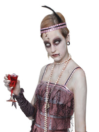 LADY GRAVESTONE DELUXE COSTUME, ADULT - Back
