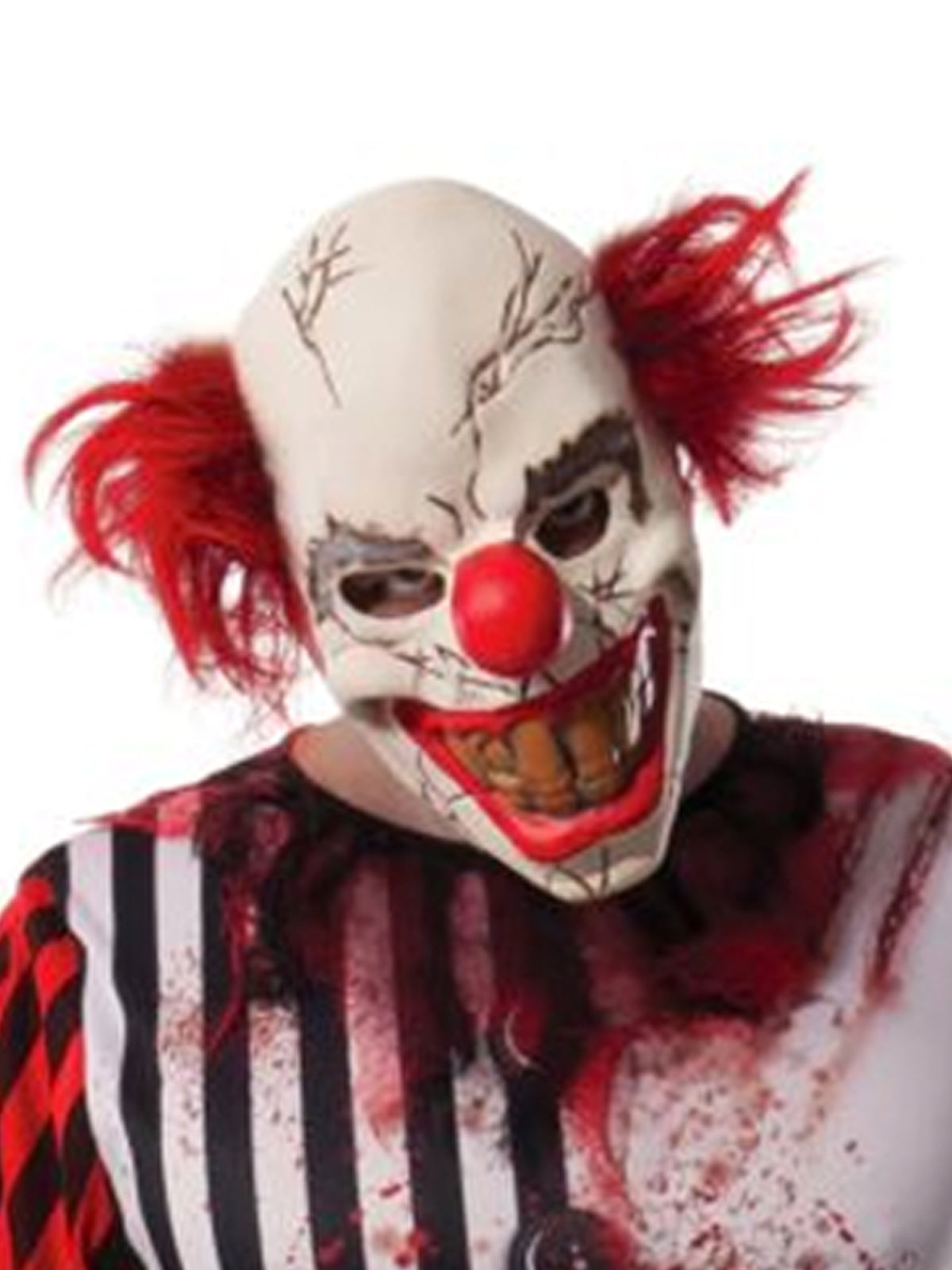 EVIL CLOWN COSTUME, ADULT - Back
