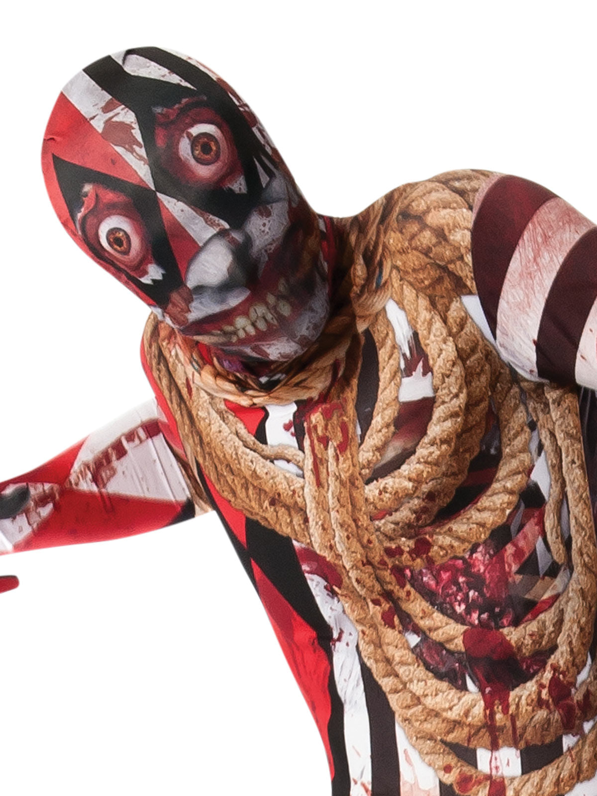 ACROSPLAT COSTUME, ADULT - Back