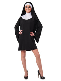 NUN CLASSIC COSTUME, ADULT - Back