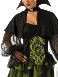 ELEGANT VAMPIRESS DELUXE COSTUME, ADULT - Back