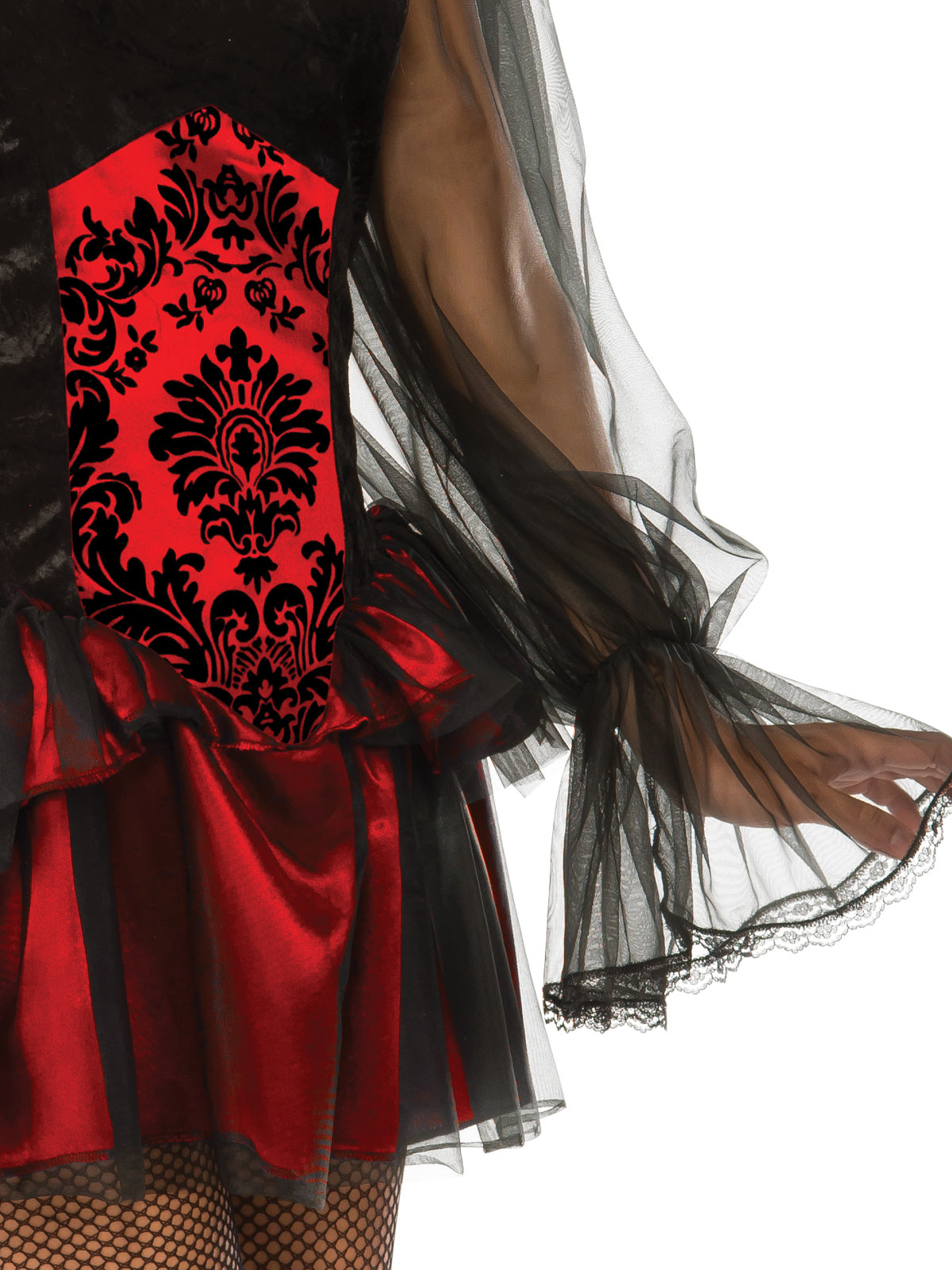 TEMPTRESS WITCH DELUXE COSTUME, ADULT - STD - Side