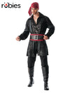 BLACK BEARD DELUXE COSTUME, ADULT - STD - Front