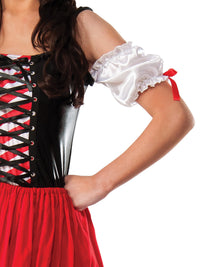 PIRATE FEMALE COSTUME, ADULT - Back