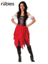 PIRATE FEMALE COSTUME, ADULT - Front