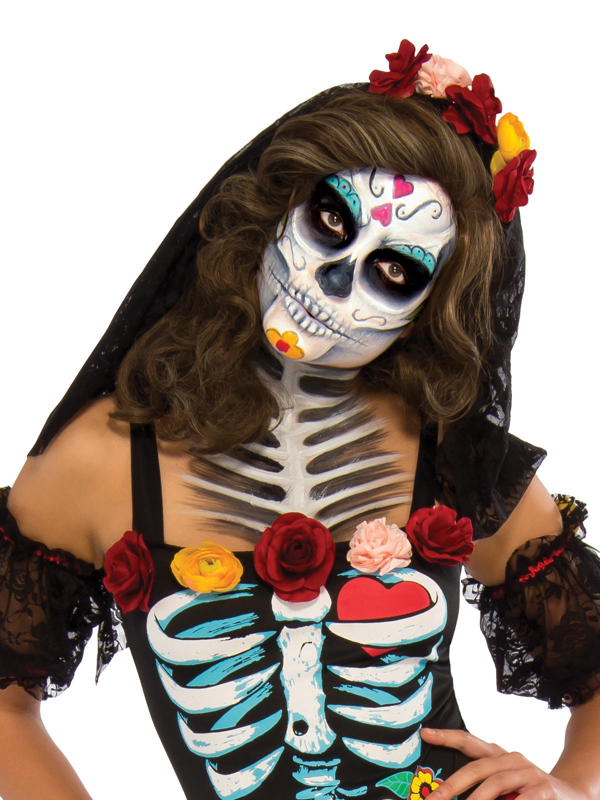DAY OF THE DEAD SENORITA, ADULT - Back