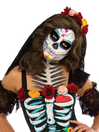 DAY OF THE DEAD SENORITA, ADULT - Back