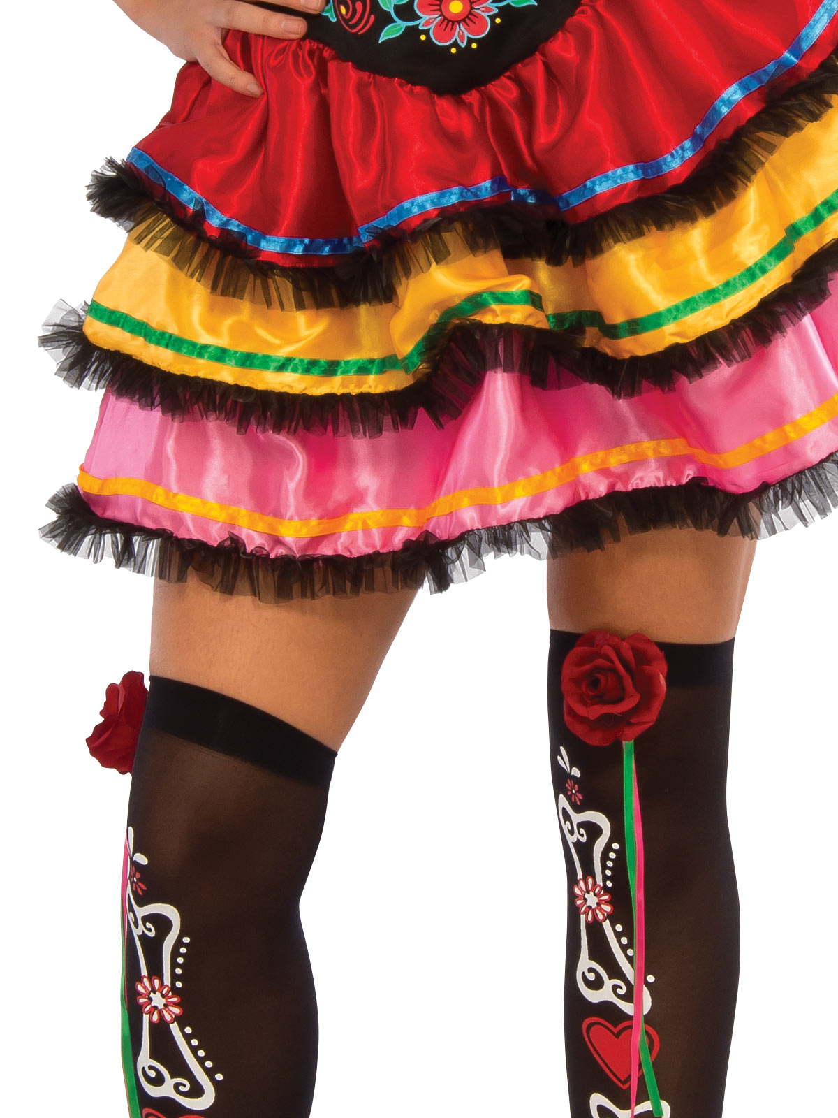 DAY OF THE DEAD SENORITA, ADULT - Side