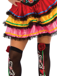 DAY OF THE DEAD SENORITA, ADULT - Side