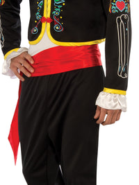DAY OF THE DEAD SENOR COSTUME, ADULT - STD - Side