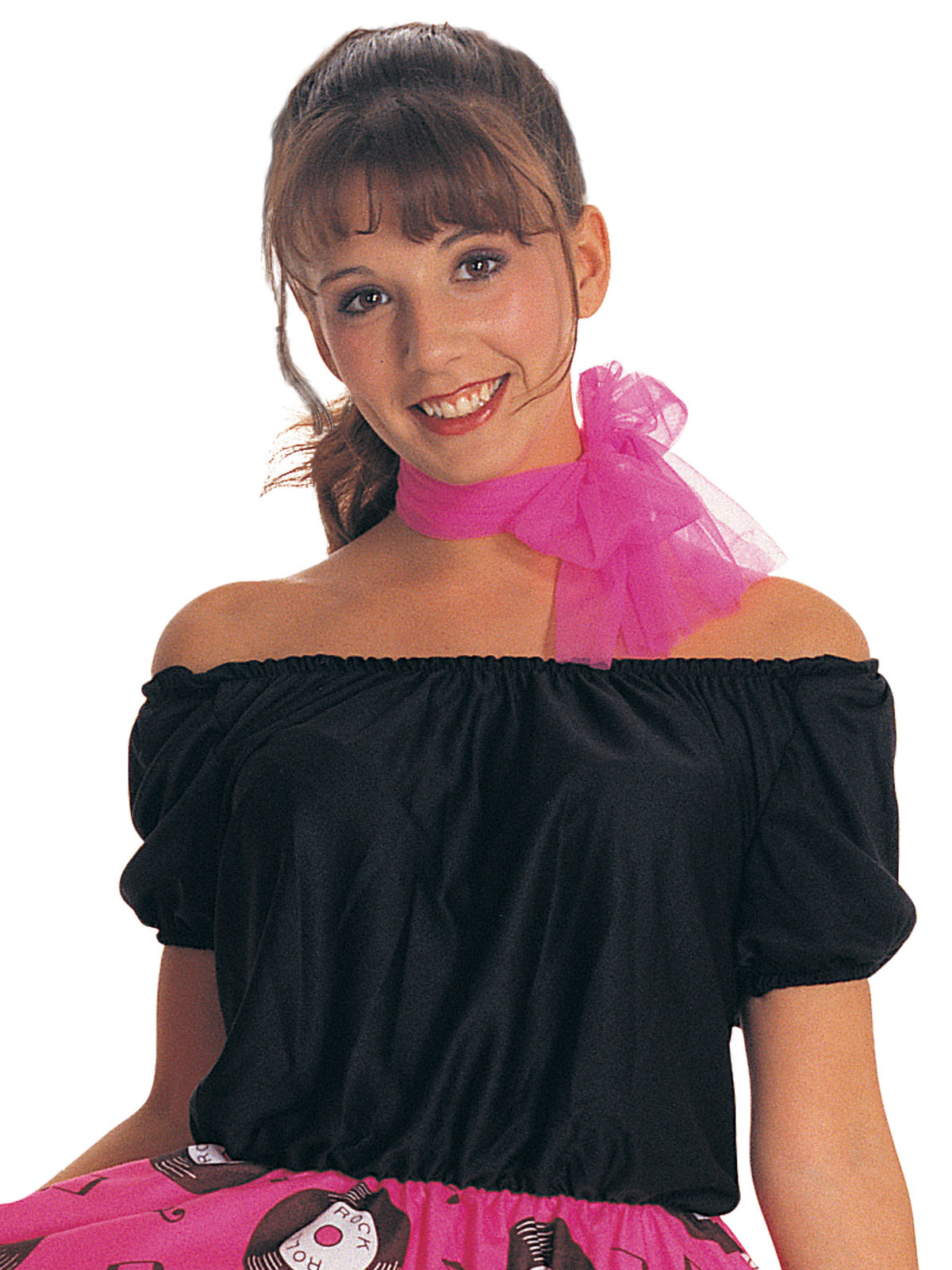 50'S POODLE DRESS COSTUME, ADULT - Back
