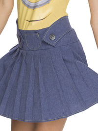 MINION FACE DRESS, ADULT - Side