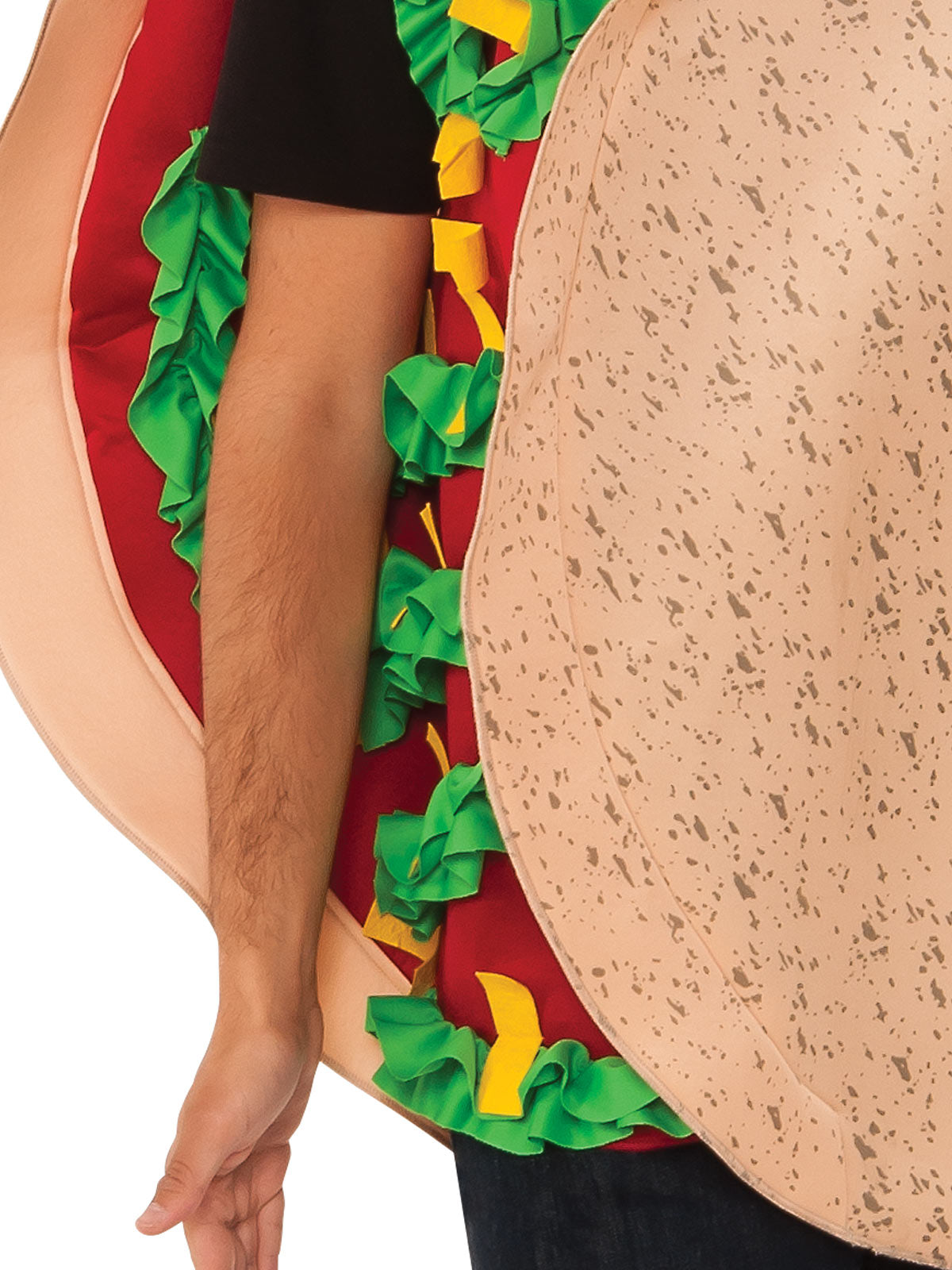 TACO COSTUME, ADULT - STD - Side