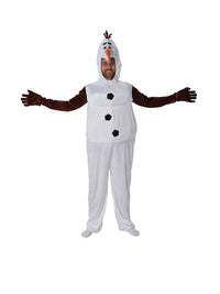 OLAF DELUXE COSTUME, ADULT - Side