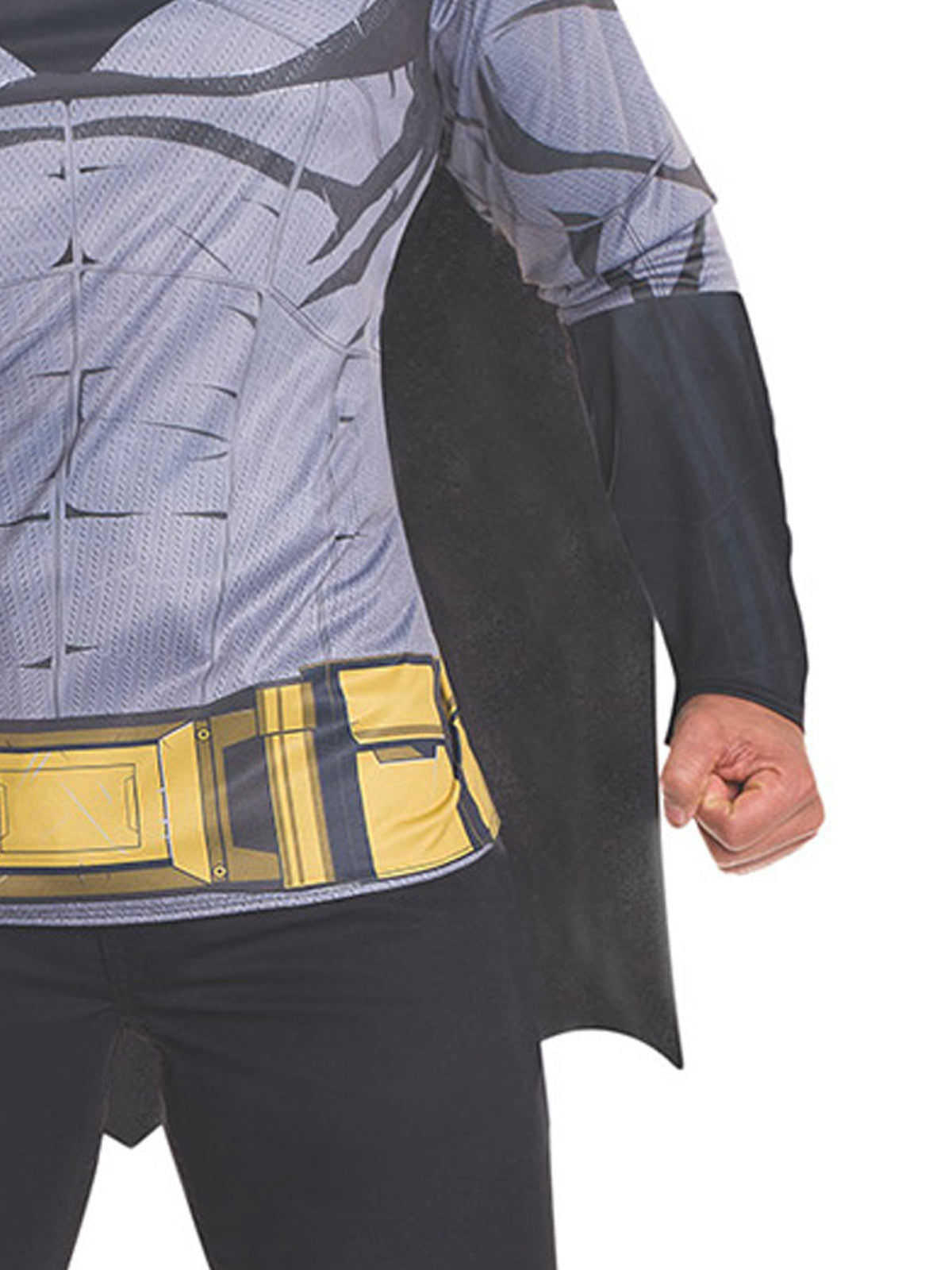 BATMAN DAWN OF JUSTICE COSTUME TOP, ADULT - Side