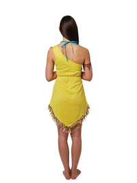 POCAHONTAS DELUXE COSTUME, ADULT - Back