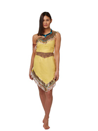POCAHONTAS DELUXE COSTUME, ADULT - Packaging