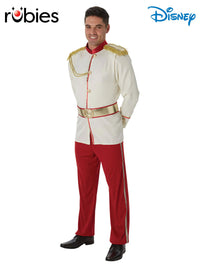 PRINCE CHARMING DELUXE COSTUME, ADULT - Front