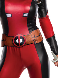 DEADPOOL SECRET WISHES COSTUME, ADULT - Side