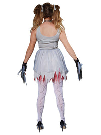DEATHLY DOLL COSTUME, ADULT - Back