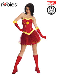 IRON RESCUE COSTUME, ADULT - Front