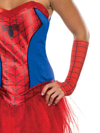 SPIDER-LADY COSTUME, ADULT - Side
