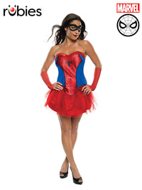 SPIDER-LADY COSTUME, ADULT - Front
