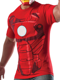 IRON MAN TSHIRT, ADULT - L - Back