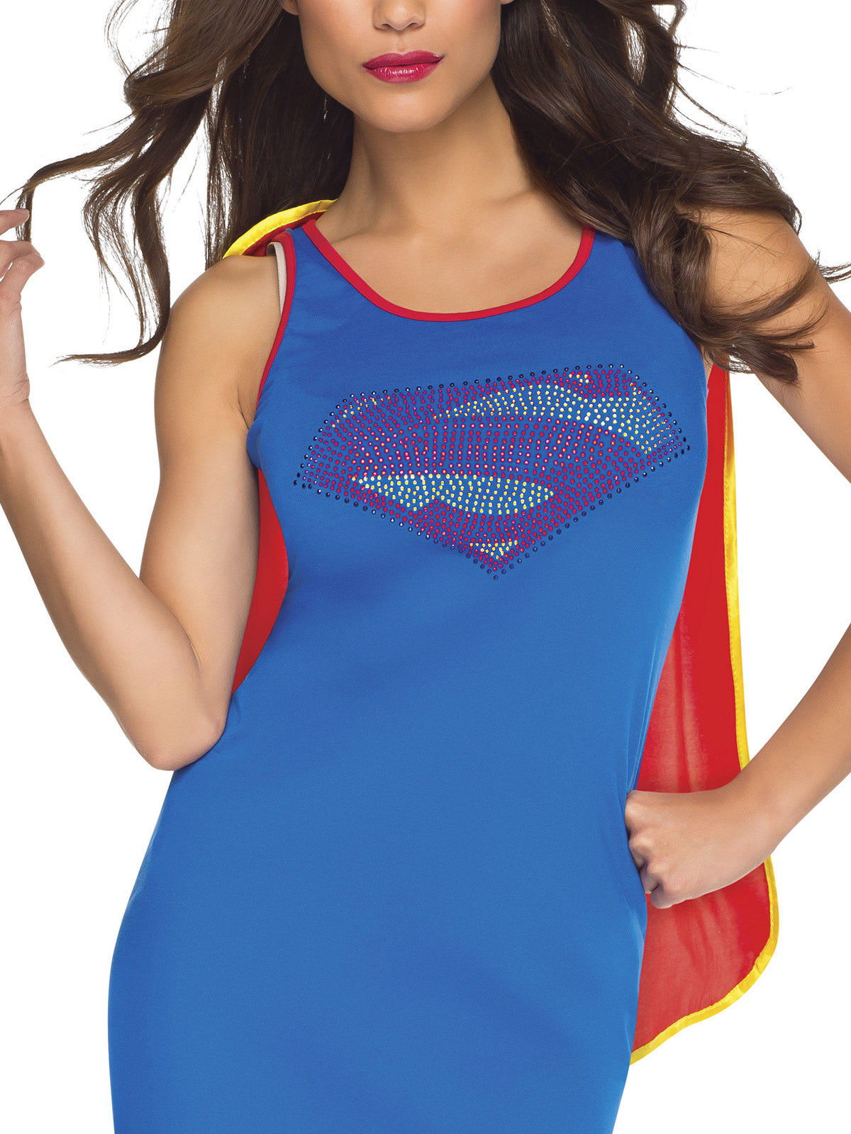 SUPERGIRL TANK DRESS, ADULT - Back