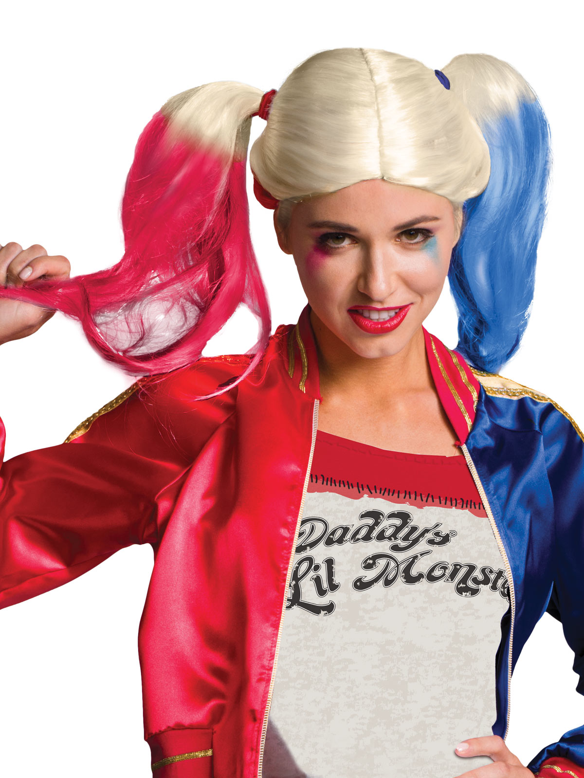 HARLEY QUINN SUICIDE SQUAD COSTUME, ADULT - Back