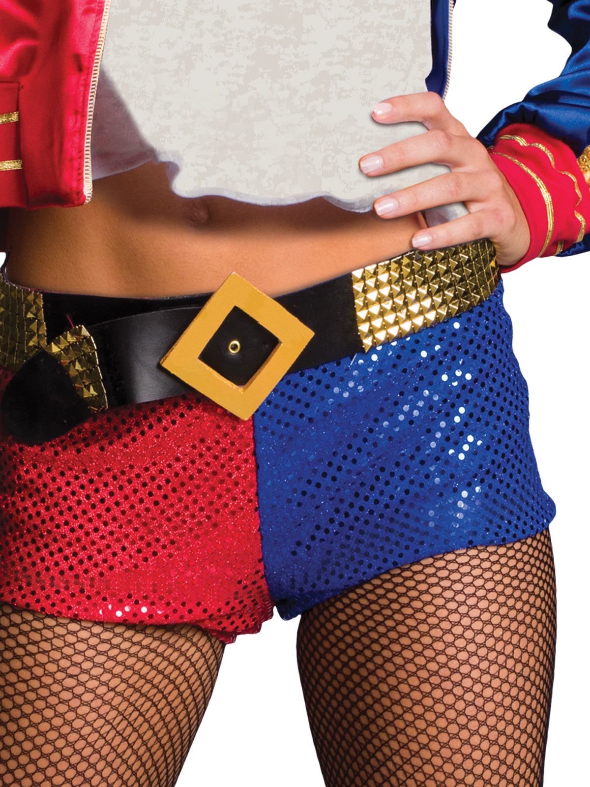 HARLEY QUINN SUICIDE SQUAD COSTUME, ADULT - Side
