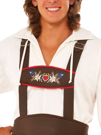 BEER MAN COSTUME, ADULT - Back