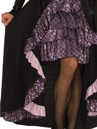 DANCE HALL MISTRESS COSTUME, ADULT - STD - Side