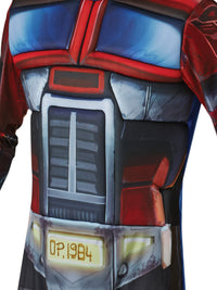 OPTIMUS PRIME COSTUME, ADULT - Packaging