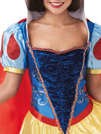SNOW WHITE COSTUME, ADULT - Back
