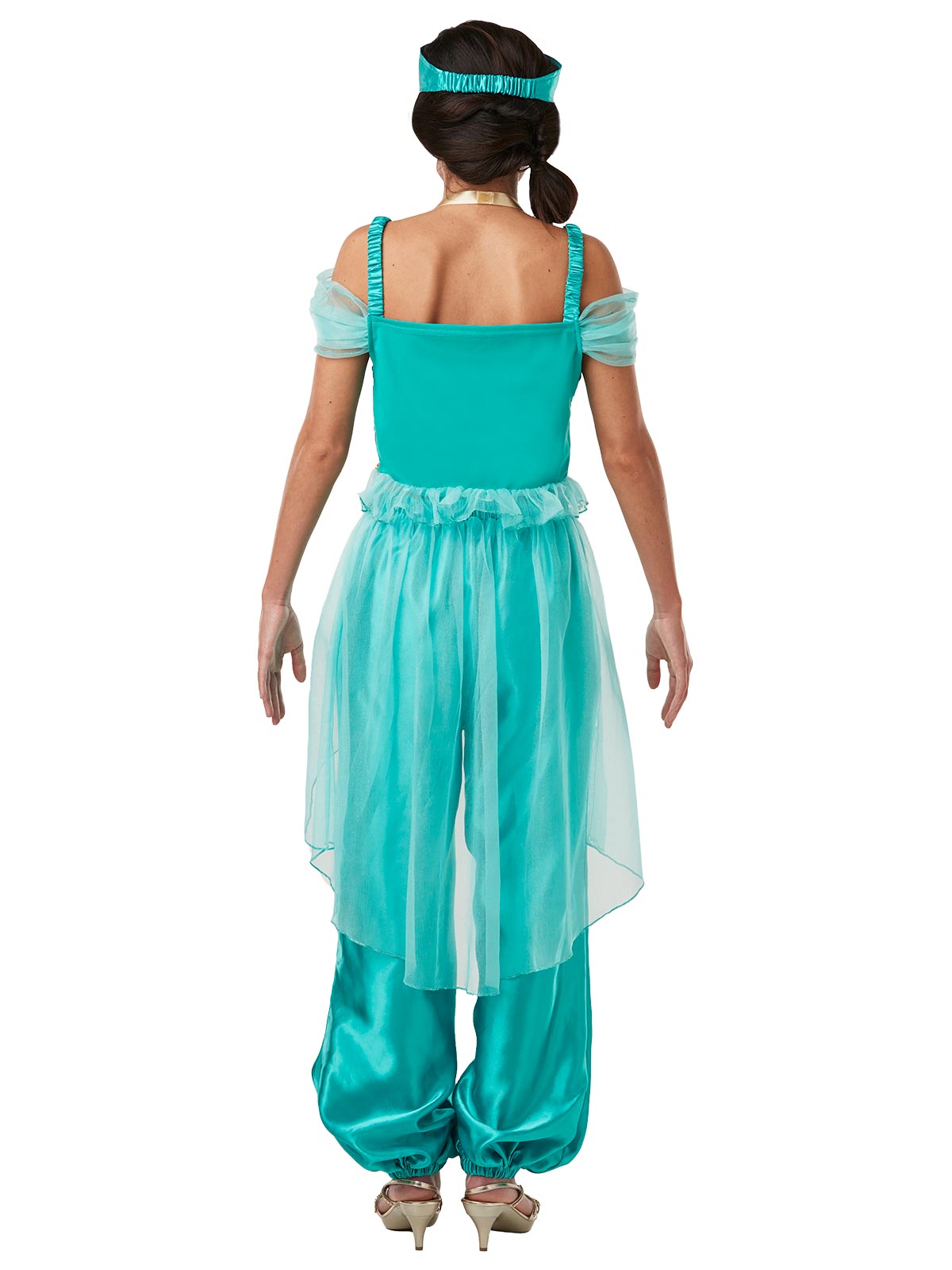 JASMINE DELUXE COSTUME, ADULT - Back