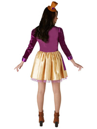 WILLY WONKA LADIES DELUXE COSTUME, ADULT - Back