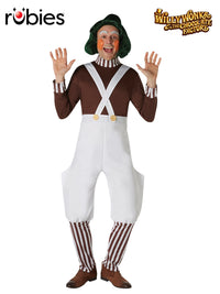 OOMPA LOOMPA DELUXE COSTUME, ADULT - Front