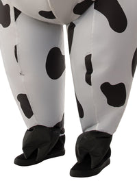 COW INFLATABLE COSTUME, ADULT - STD - Side