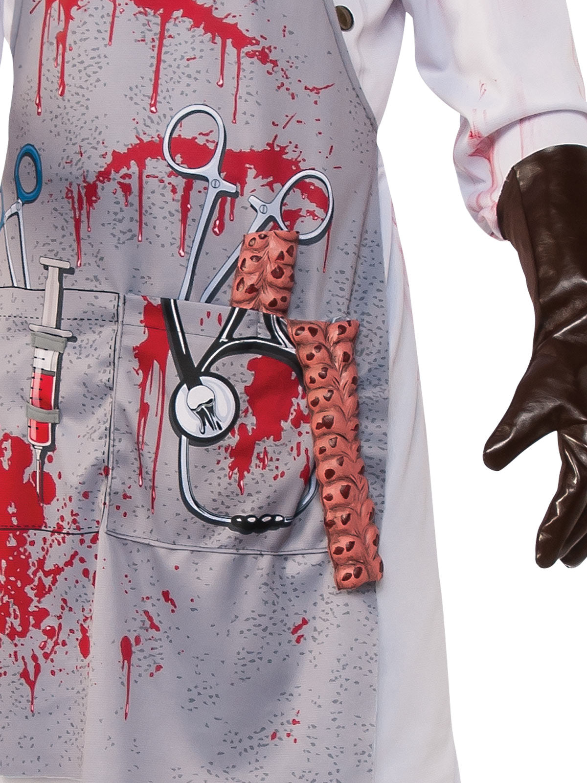 MAD SCIENTIST COSTUME, ADULT - Side